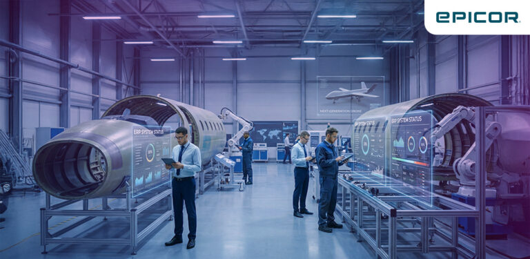 Epicor ERP predictive maintenance for aerospace industry