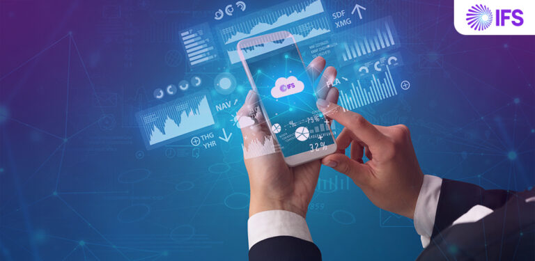 IFS Cloud 25R2 dashboard showcasing AI-powered ERP enhancements